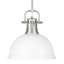 Luminaire suspendu 1 lumière avec tige Bryceton-107150031-107150037