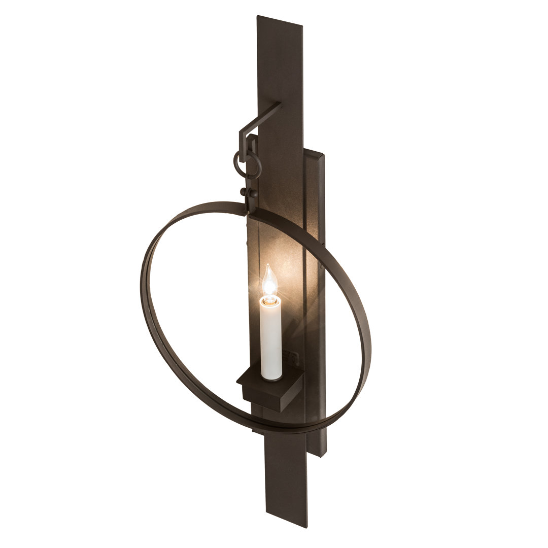 Steel Candle Wall Light 17 Stories