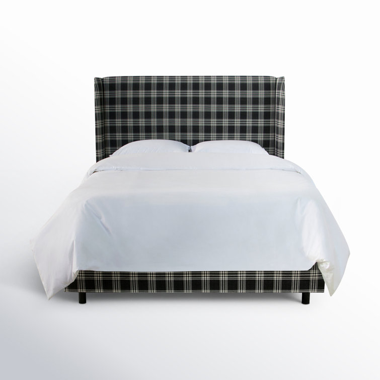 Tilly Upholstered Wingback Bed