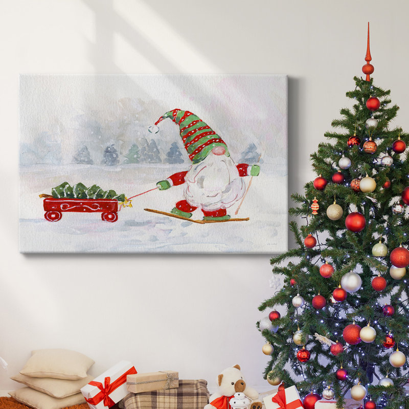 Toile tendue Winter Gnome I-Gallery, H 12 po x l 18 po