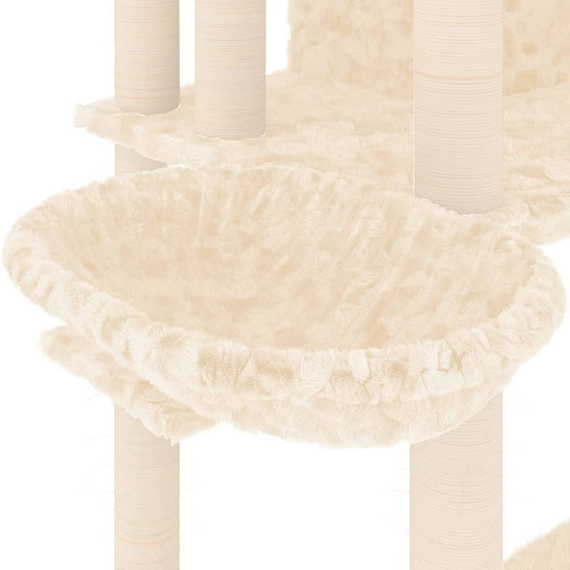 Keller 191cm H Cat Tree, Cream