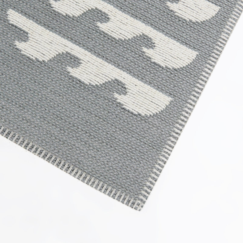 Tapis intérieur / extérieur bleu Ventura, 5 pi 3 po x 7 pi
