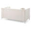 Causeuse ivoire contemporaine pour deux-664702469