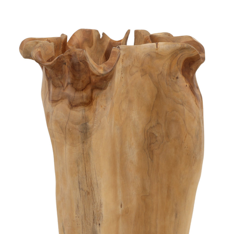 Sculpture Jeffrey naturelle, H 32 po x l 16,3 po x P 15,75 po