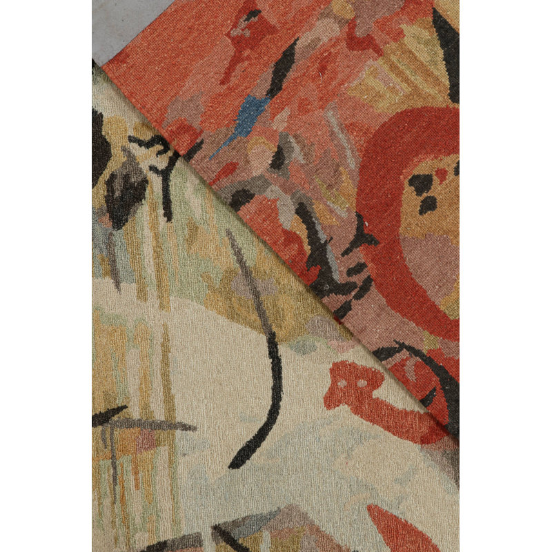 One-of-a-Kind Rectangle 9' X 12' Hand Knotted Area Rug