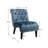 Javita 22.83'' Wide Modern Armless Accent Living Room Chair / Leisure Chair,Upholstered Fabric Button Comfortable Chair with Wooden Legs-71857751-125444563