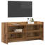Unfinished TV Stand for TVs up to 49" with Fireplace Included-129607144