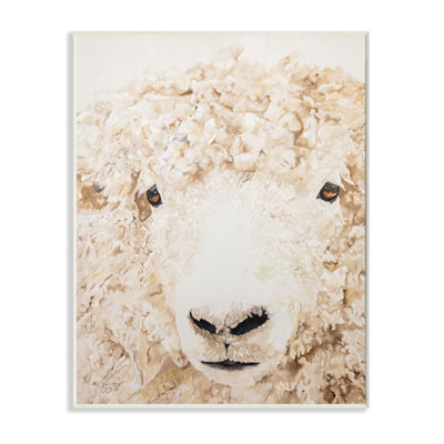 " Sheep Portrait Farm Animal "