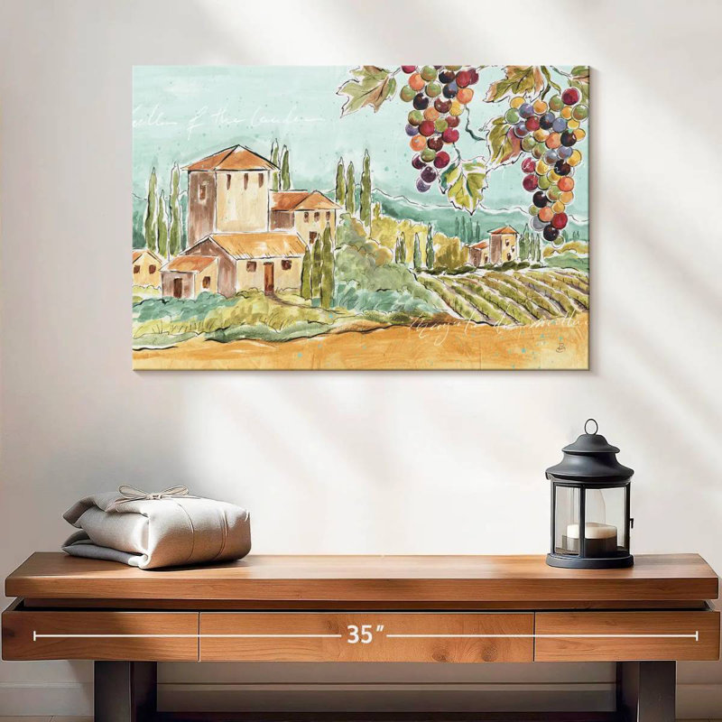Brise toscane Alvord sans coquelicots, H 16 po x l 24 po