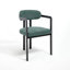 Ensemble de 2 chaises de salle à manger modernes, rembourrées Boucle-125537195-125537196