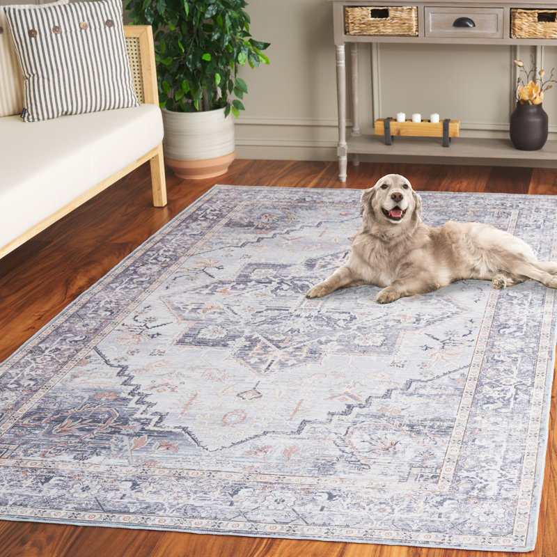 Tapis Arizona 137 gris / gris clair, Rectangle de 5 pi x 8 pi