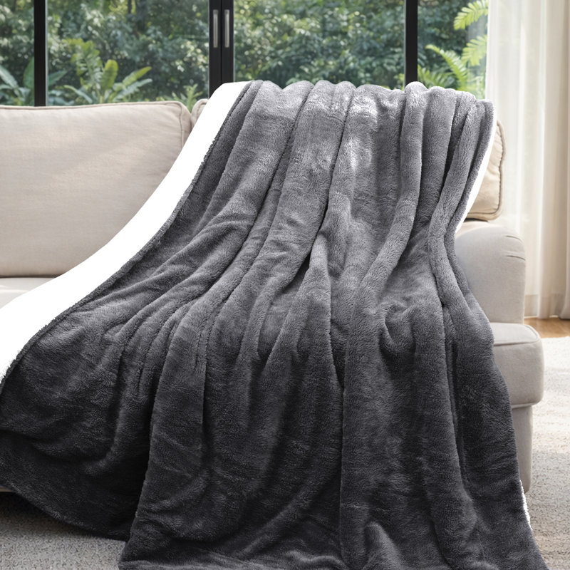 Jeté MPSBL50x60, L 60 po x L 50 po, gris