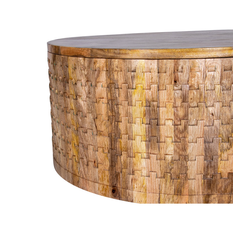 Table basse Giovannah, Brun clair