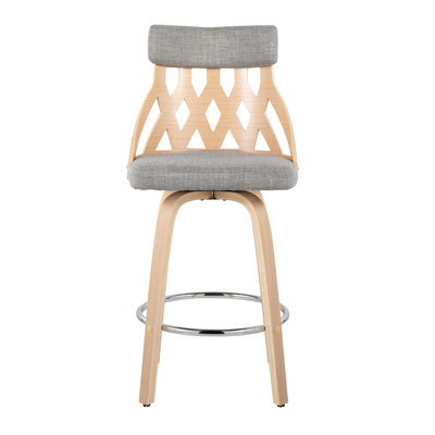 Tullyrusk Swivel 26" Counter Stool by Langley Street