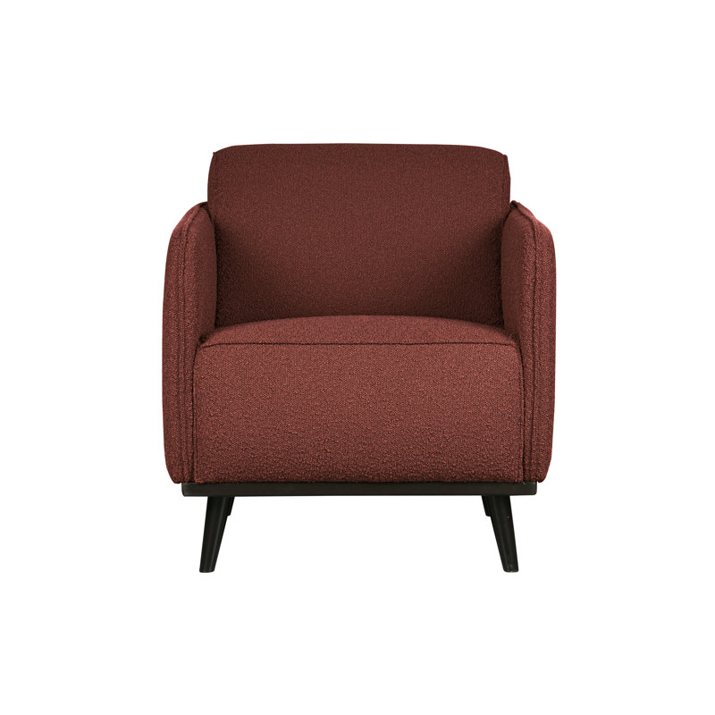 Velvet Armchair, Boucle Butter