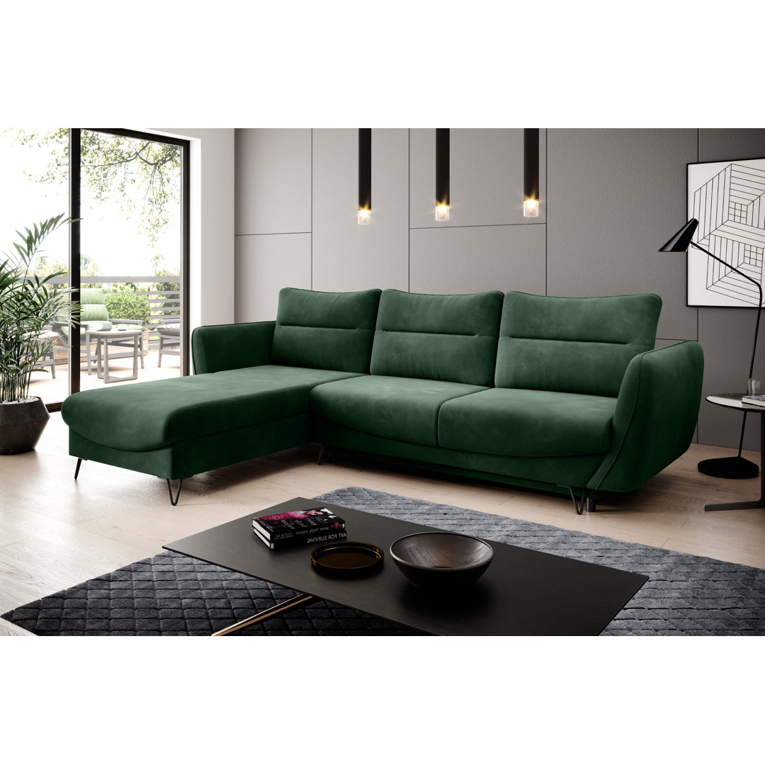 Ecksofa Storrie mit Bettfunktion