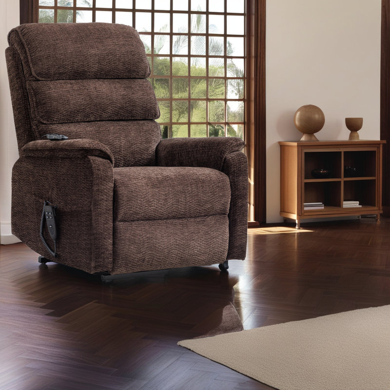 Fauteuil inclinable Power Lift - Moteur double - Inclinaison 180 ° - Massage 8 points et chaleur - Revêtement - Assemblage facile?