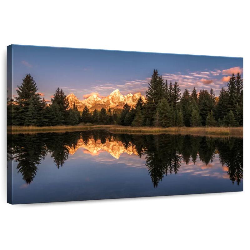 Alvord Schwabacher Landing Dusk, H 8 po x l 12 po