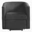 Fauteuil inclinable électrique en forme de tonneau avec poche latérale pour la maison-640530339