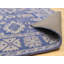 Tapis bleu rustique en laine touffeté à la main Rustic-1807556624