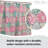 Addison Geometric Shower Curtain with Hooks Included