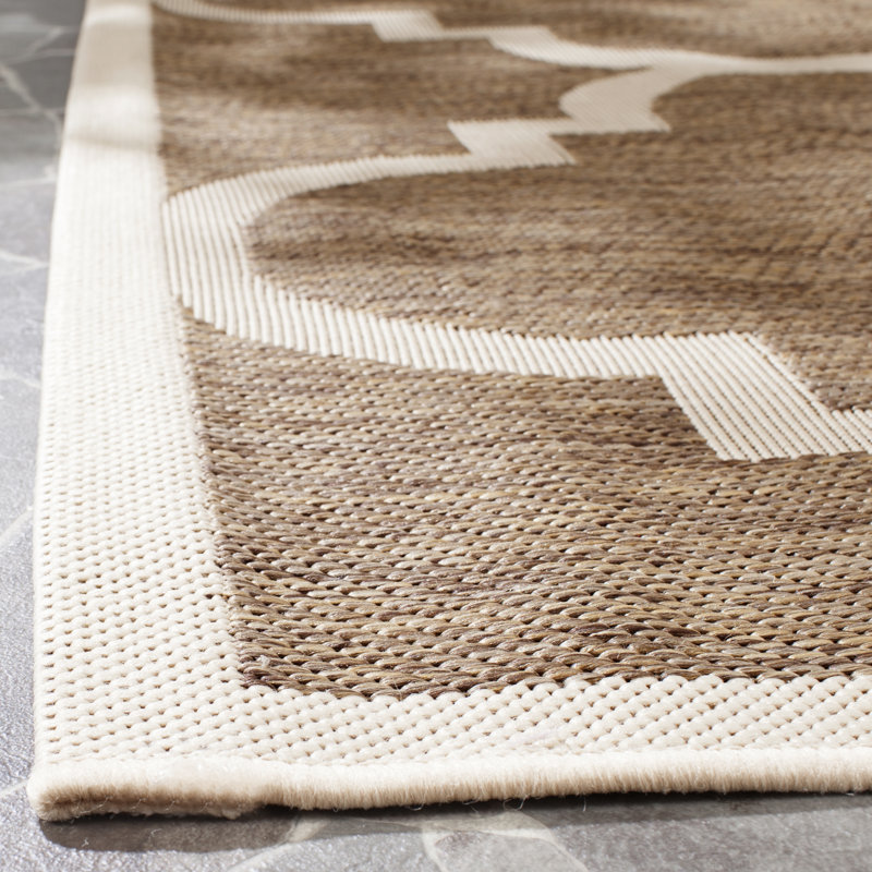 Joyner Brown Indoor/Outdoor Rug, Rectangle 122 x 170 cm