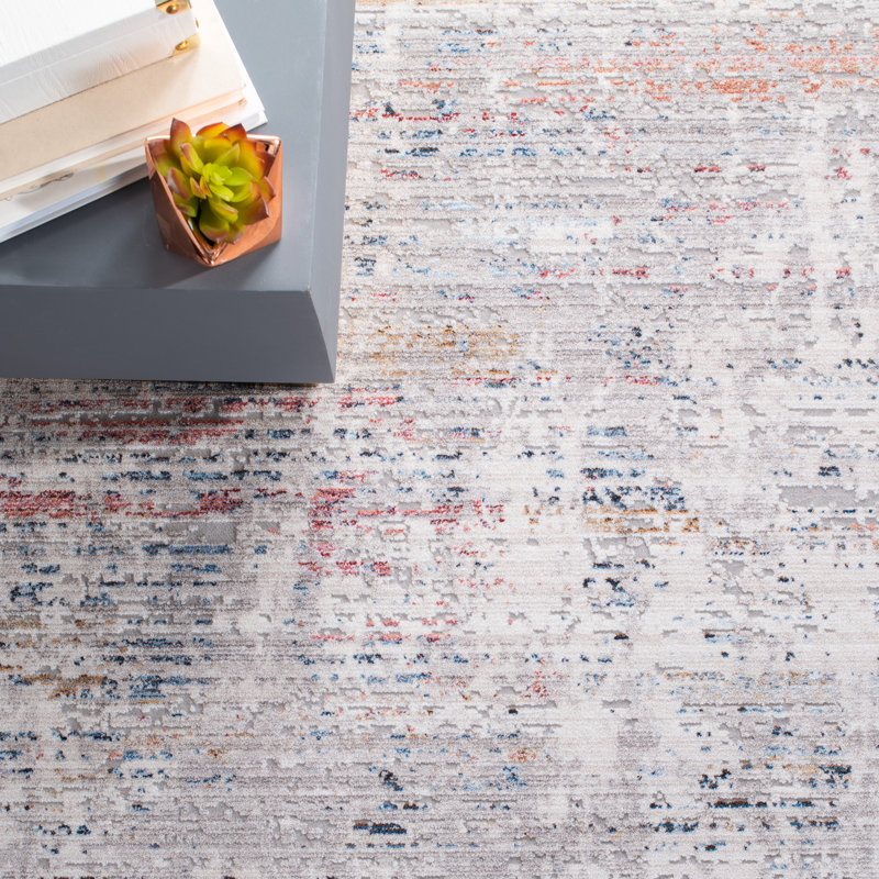 Valencia 400 Performance Abstract Rug, Rectangle 4' x 6'