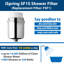 iSpring SF1S 15-Stage High Output Universal Shower Filter with Replaceable Cartridge Remove Chlorine, Sediment, and More, Chrome