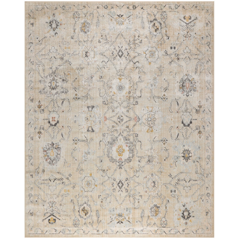 Noleta Persian Area Rug, Rectangle 7' x 10'