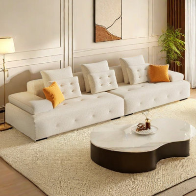 Modern simple Lawrence fabric sofa