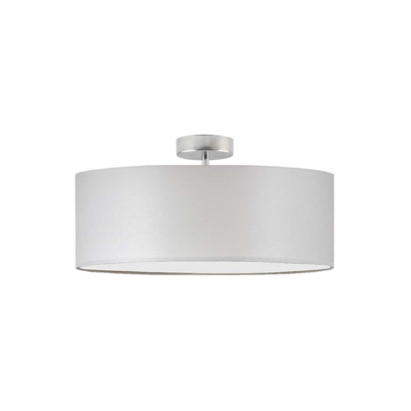 Audriona Semi Flush Mount, Bottle Green, 30cm H x 50cm W x 50cm D, Chrome