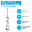 Loudon Tension Pole Stainless Steel Shower Caddy