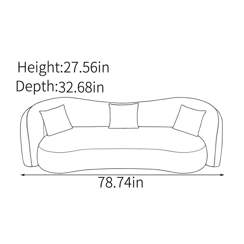 Jeannettes, 3, H 27,56 po x l 78,74 po x P 32,68 po