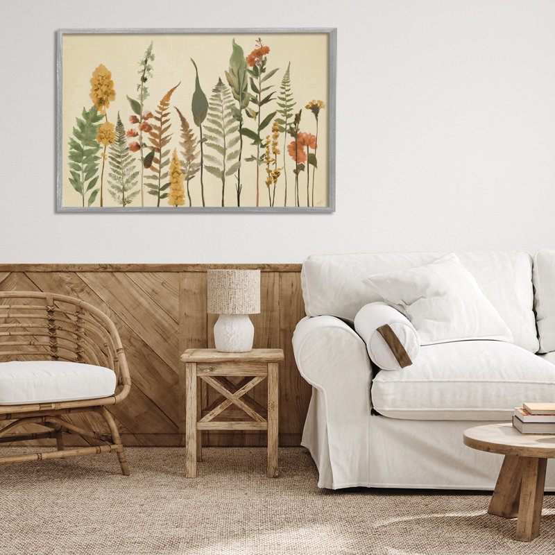 Giclée encadrée d'automne, design par Elizabeth Medley, Estampe numérique Farmhouse, H 20 po x l 30 po