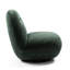 Fauteuil pivotant en velours confortable Comfy-120912688