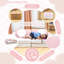 Ensemble de canapé convertible 13 pièces pour enfants | Canapé modulaire lavable en mousse avec housses en velours-1389906151