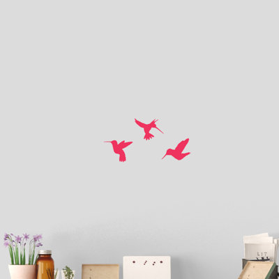 Adhésif décoratif colibris