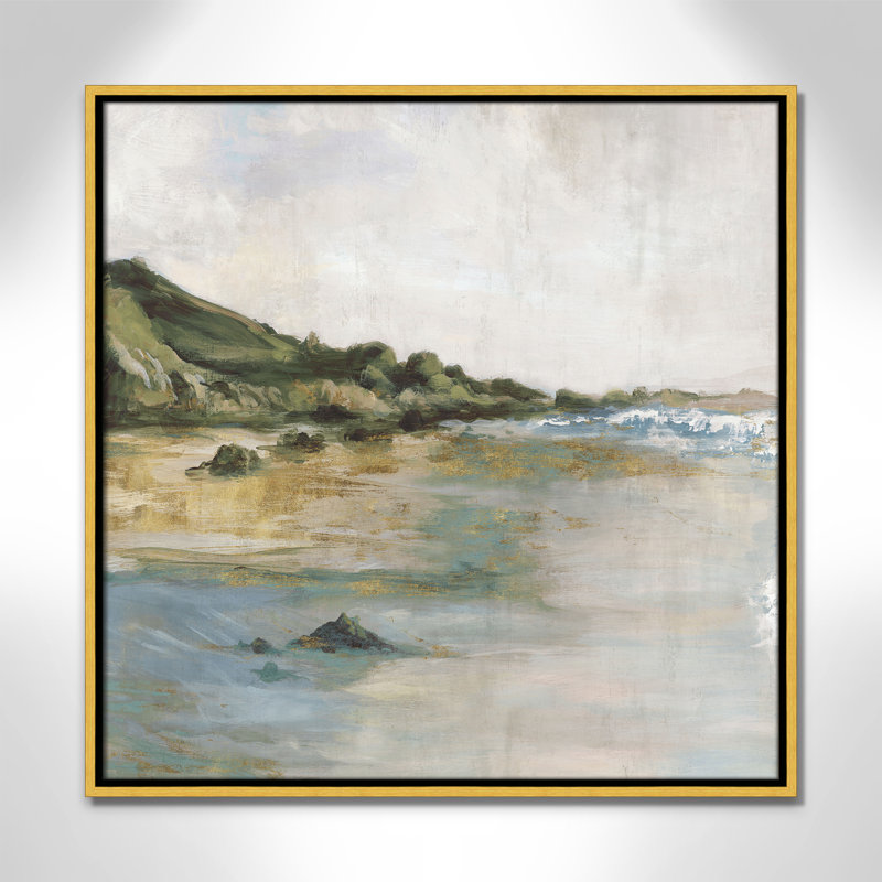 «Cordoba Tide’s Edge» par, H 25,5 po x l 25,5 po, Doré