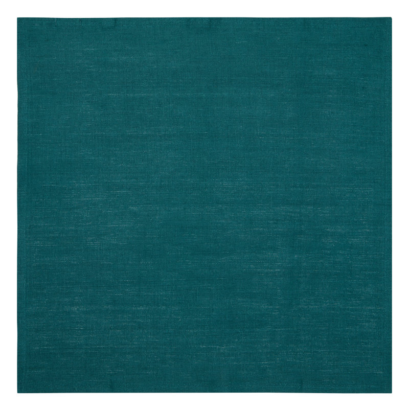 Serviette Bretta 20 po x 20 po Bretta, Bleu sarcelle