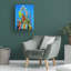 Art mural sur toile tendue - Rex Ray «Evernia», décoration murale pour le salon, la chambre à coucher ou le bureau - 35 x 47