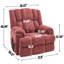 Fauteuil inclinable de massage thermique Lift Lift à deux moteurs à position infinie jusqu'à 350 LBS-29081520-29081523