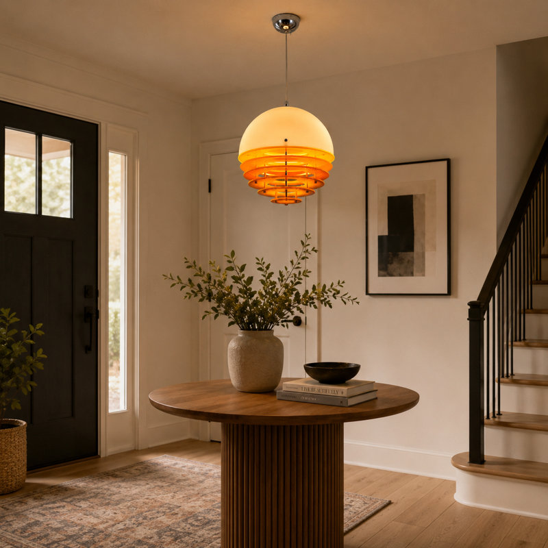 Lustre moderne à 3 lumières de style moderne Sunset