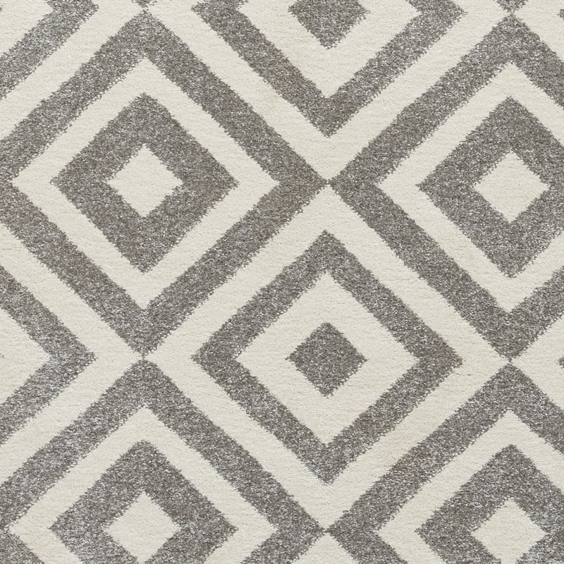 Stanaford area rug Machine Woven Rectangle Grey, Rectangle 80 x 150cm