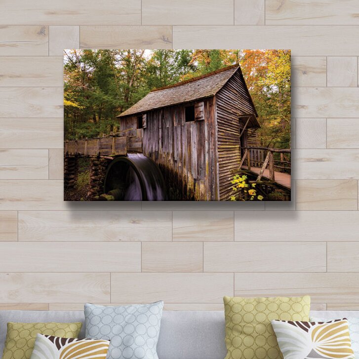 Millwood Pines Grist Mill I - Print on Canvas | Wayfair