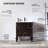 Gonzalo 24'' Single Bathroom Vanity with Acrylic Top-342217861