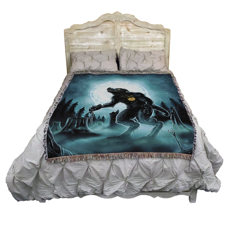 Jeté Pure Country Weavers Wake The Wolf par Tiffany Toland Scott
