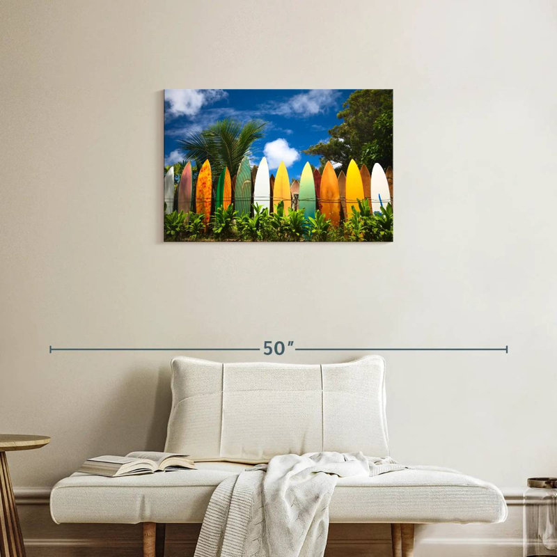 Rangée de planche de surf Senne, H 20 po x l 30 po