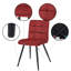 Chaise d'appoint rembourrée en velours Furst-765912833