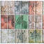 Panneau mural 3D 19 po x 38 po noir / blanc (paquet de 10)