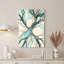 Toile sarcelle et rouille-133564261